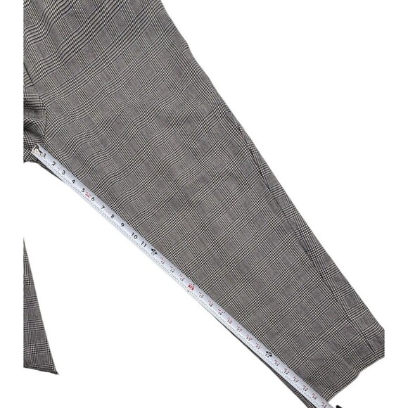VTG Y2K Talbots Glen Plaid Wool High Rise Pleated Pants Old Money Preppy 16 - Picture 15 of 16